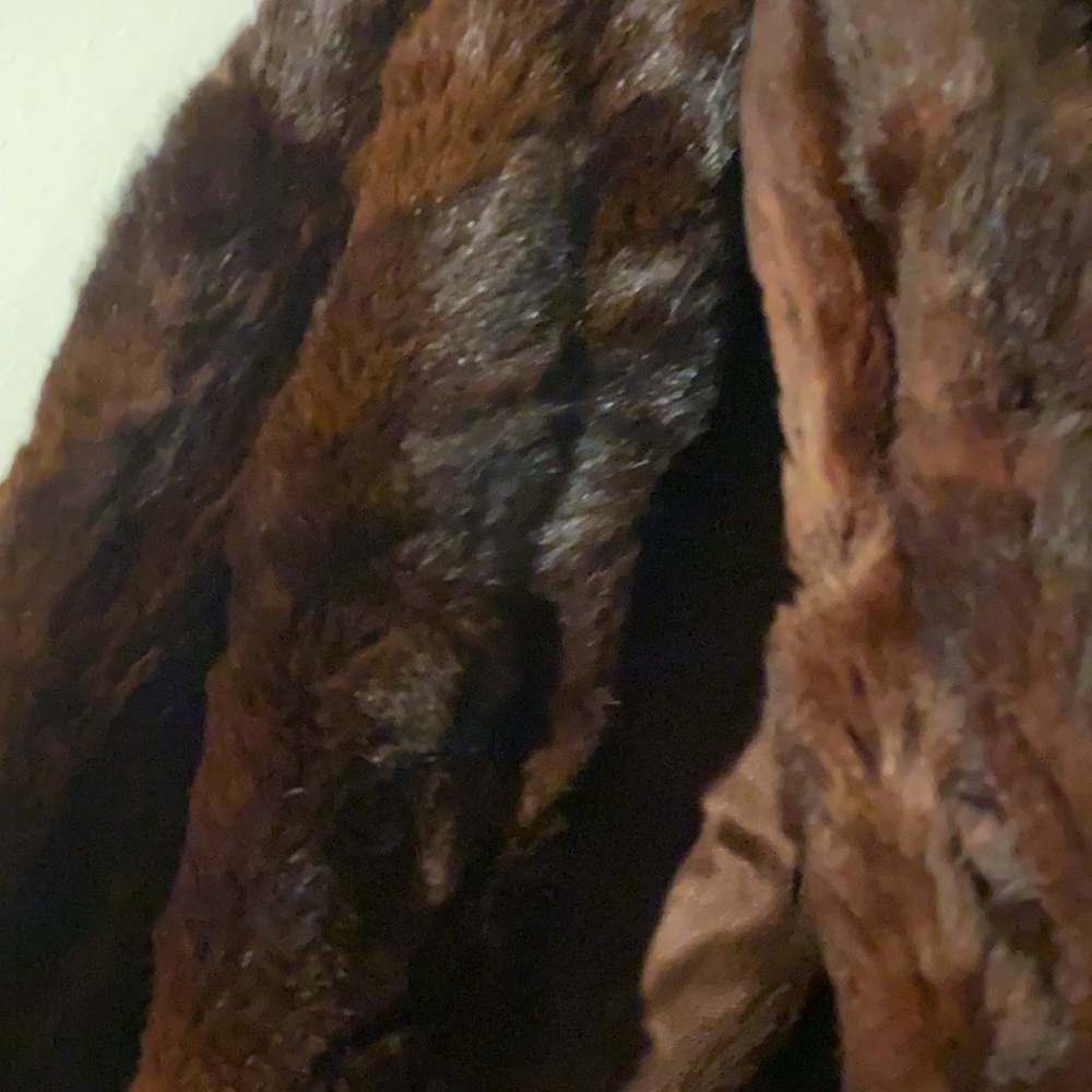 🔥✨Silver Fox Vintage Fur Cape Coat - Picture 11 of 17